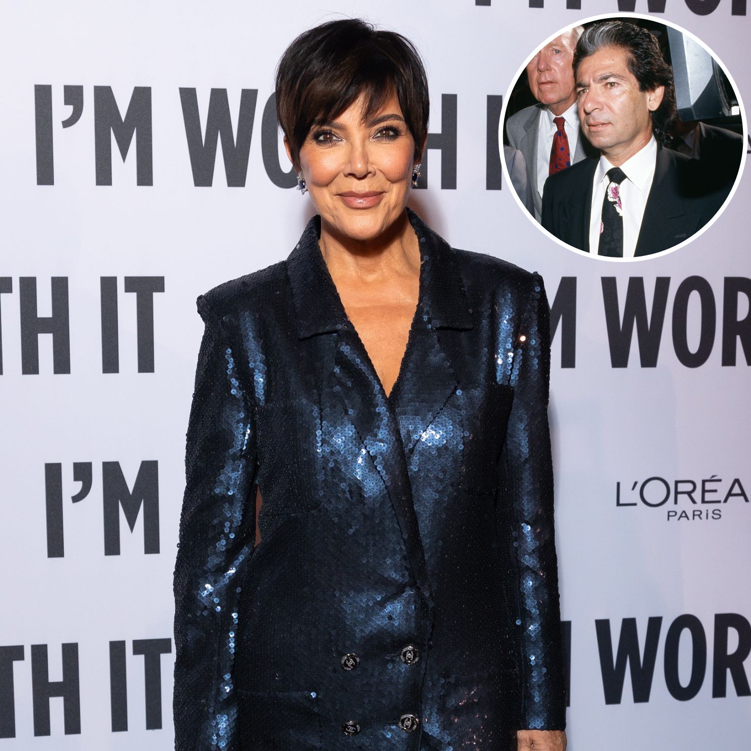 Kris Jenner looks chic in an all-black statement blazer and jumpsuit as she  enjoys ladies' night out | Daily Mail Online