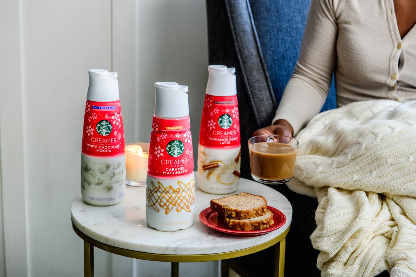 Holiday Hosting Prep with Starbucks Creamers | In Touch Weekly