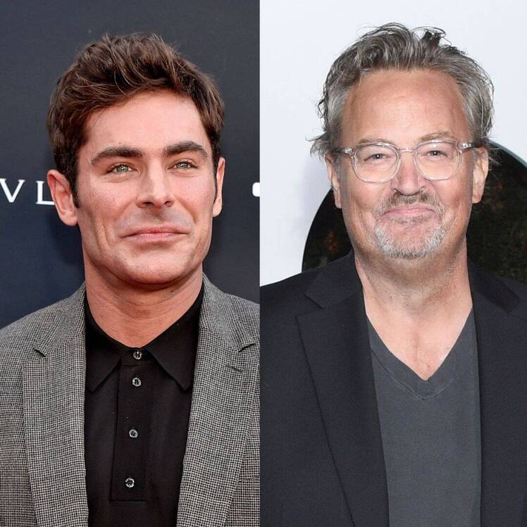 Zac Efron says he would be 'honored' to play Matthew Perry in biopic.