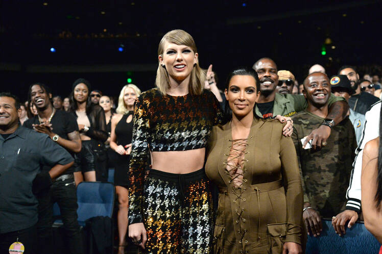 Taylor swift Kim kardashian
