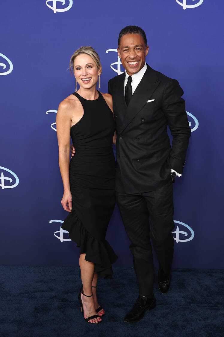 Amy Robach and TJ Holes