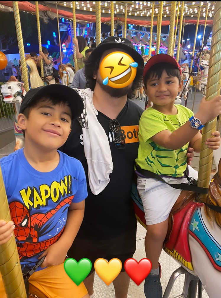 Dallas Nuez and Kalani's kids