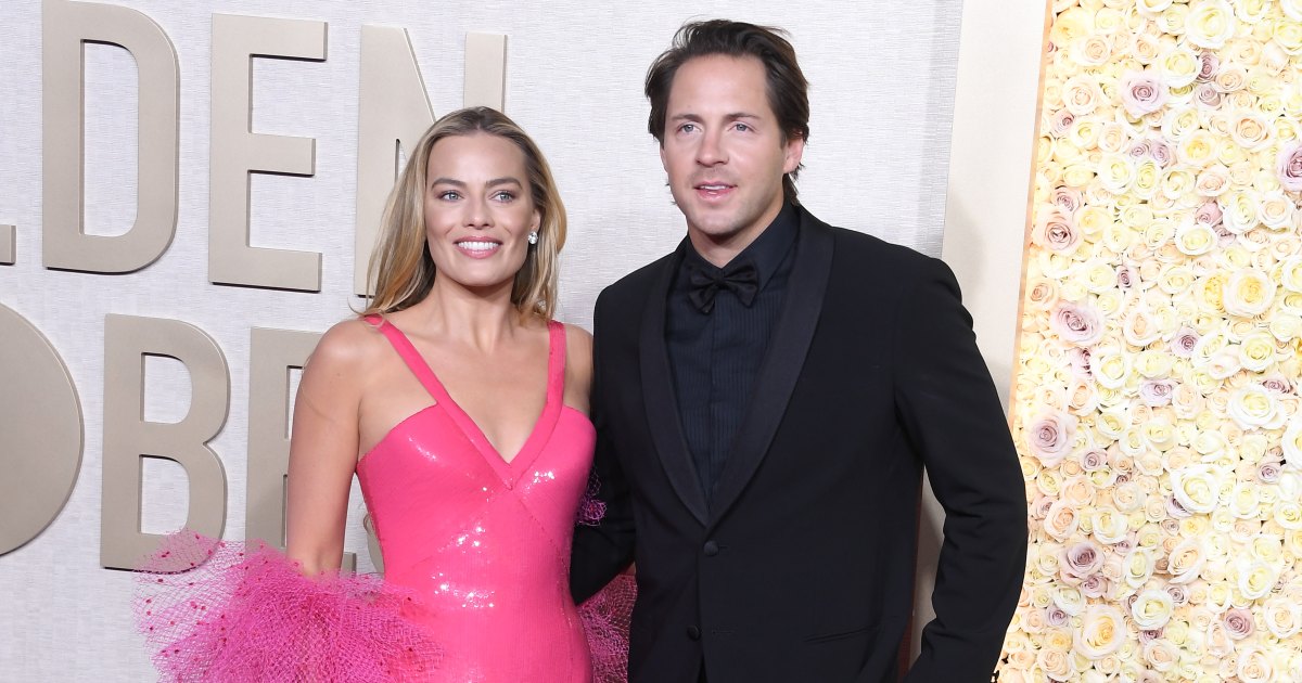 Margot Robbie Stuns During Rare Red Carpet Outing With Husband