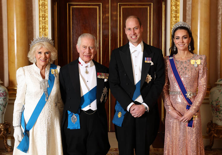 Kate William Charles out of calendar