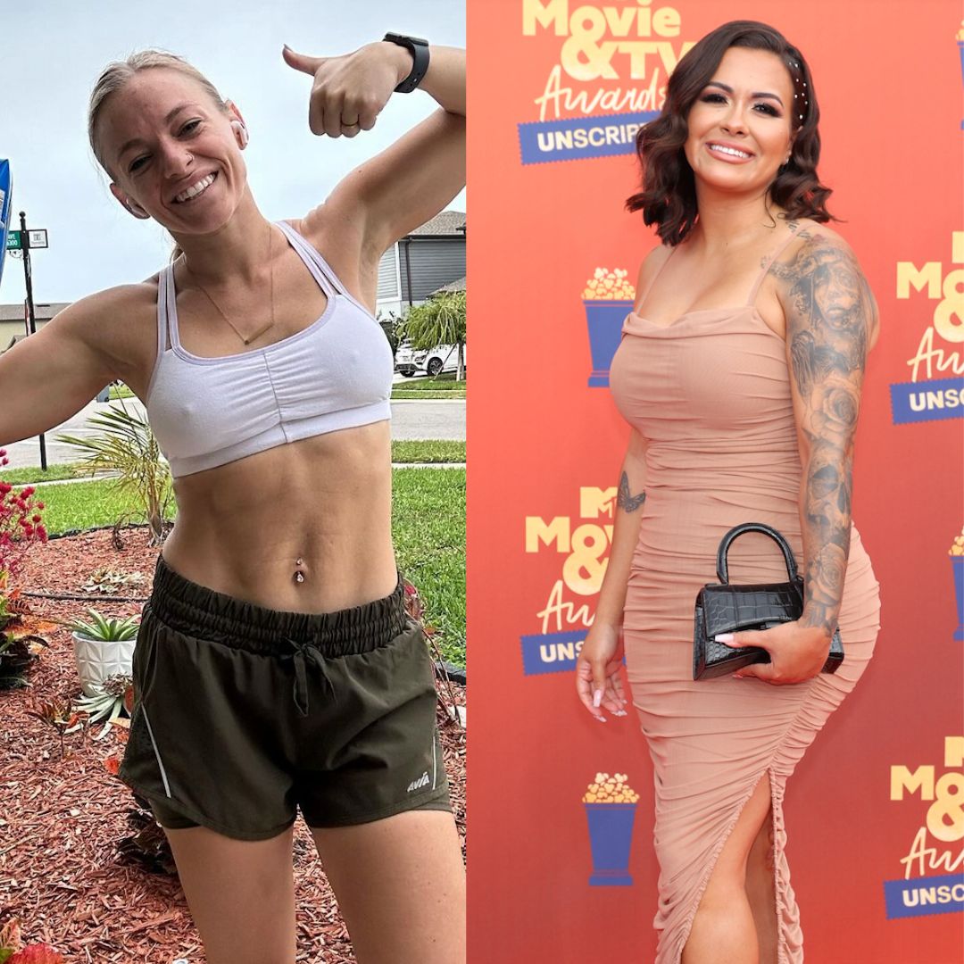 Teen Mom Mackenzie McKee shows off her fit figure in just a sports