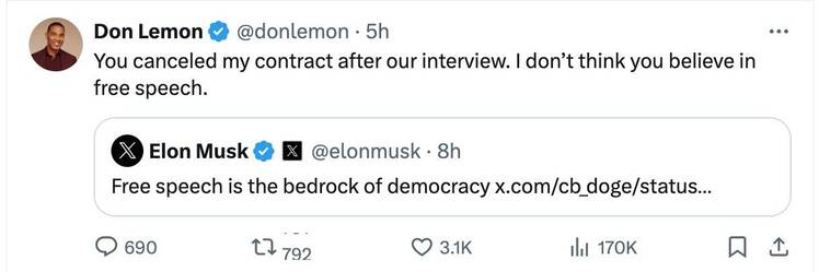don lemon disses elon musk
