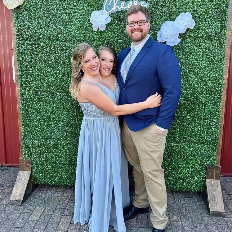 brittany and abby hensel, josh bowling