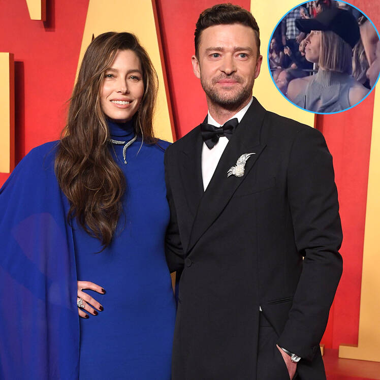 Jessica Biel Supports Justin Timberlake at MSG Concert After DWI Arrest: Dances, Sings