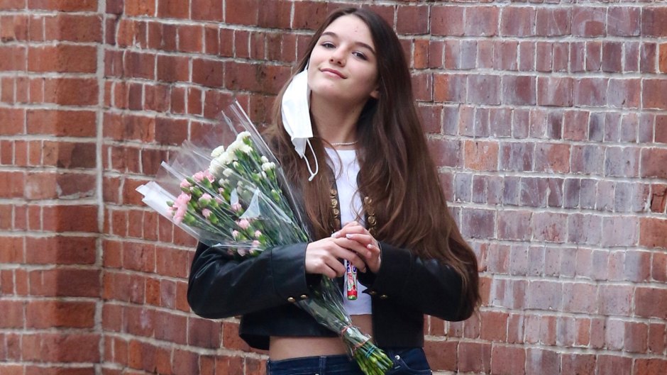 Suri Cruise Photographed Heading to Prom With Friends in NYC