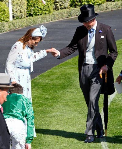 Prince William Helps Carole Middleton With Stuck Shoe