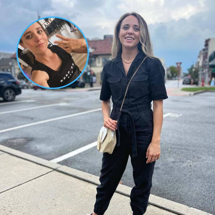Jinger Duggar Flaunts Figure in Skin Tight Black Leggings in ‘Spring Time Drop’ Post
