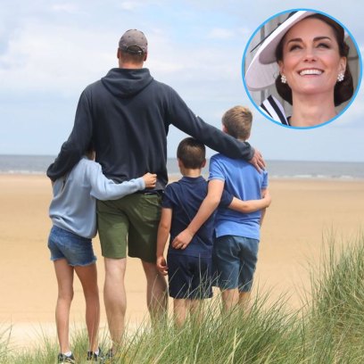 kate middleton takes photo of william kids for fathers day