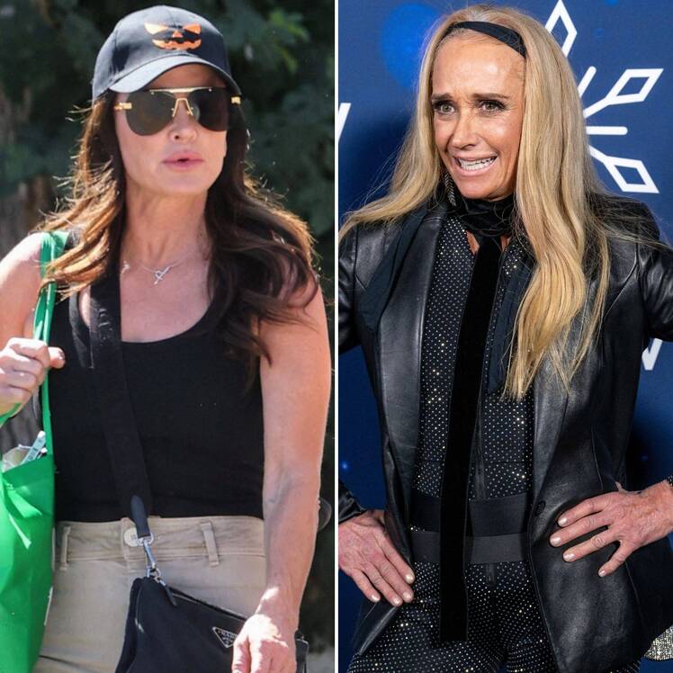 'RHOBH’ Star Kyle Richards Appears Tense in First Sighting Since Calling Cops on Sister Kim