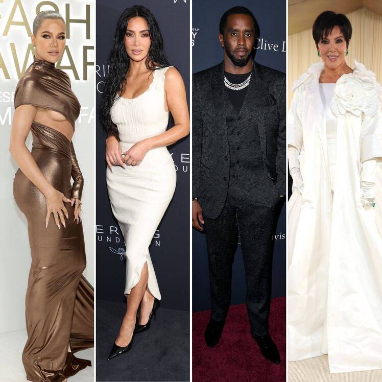 khloe kardashian, kim kardashian, sean diddy combs, kris jenner