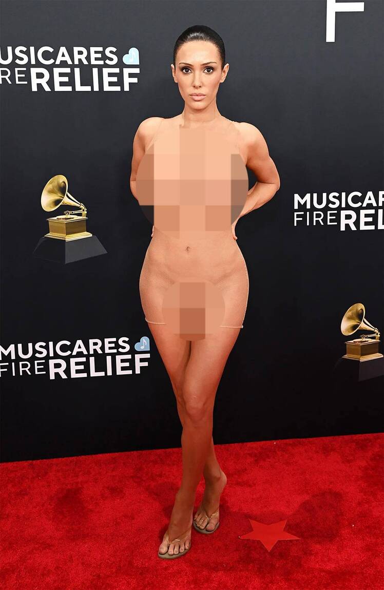 Bianca Censoris Mom Reacts to Her Nude Grammys Outfit
