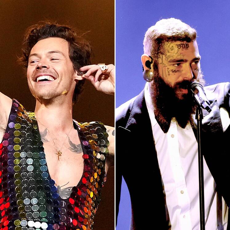 Losing Ink Celebrities Who Got Tattoos Because They Lost a Bet Post Malone Harry Styles and More 917