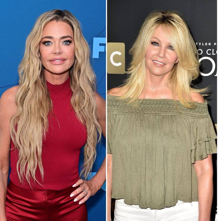 Denise Richards reportedly hopes to fix her former friendship with Heather Locklear.