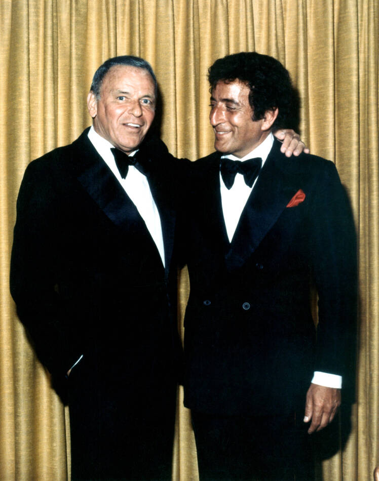 Tony Bennett and Frank Sinatra