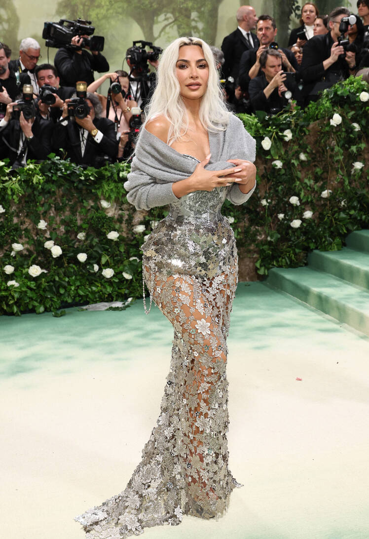 Kim Kardashian at the 2024 Met Gala.