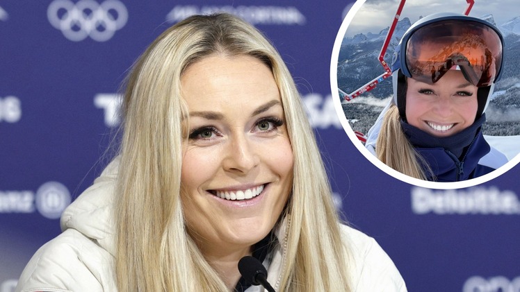 Kyodo/Newscom/The Mega Agency; Instagram/Lindsey Vonn