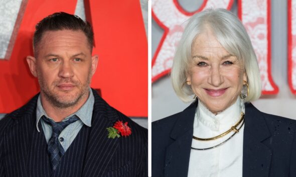 Tom Hardy and Helen Mirren