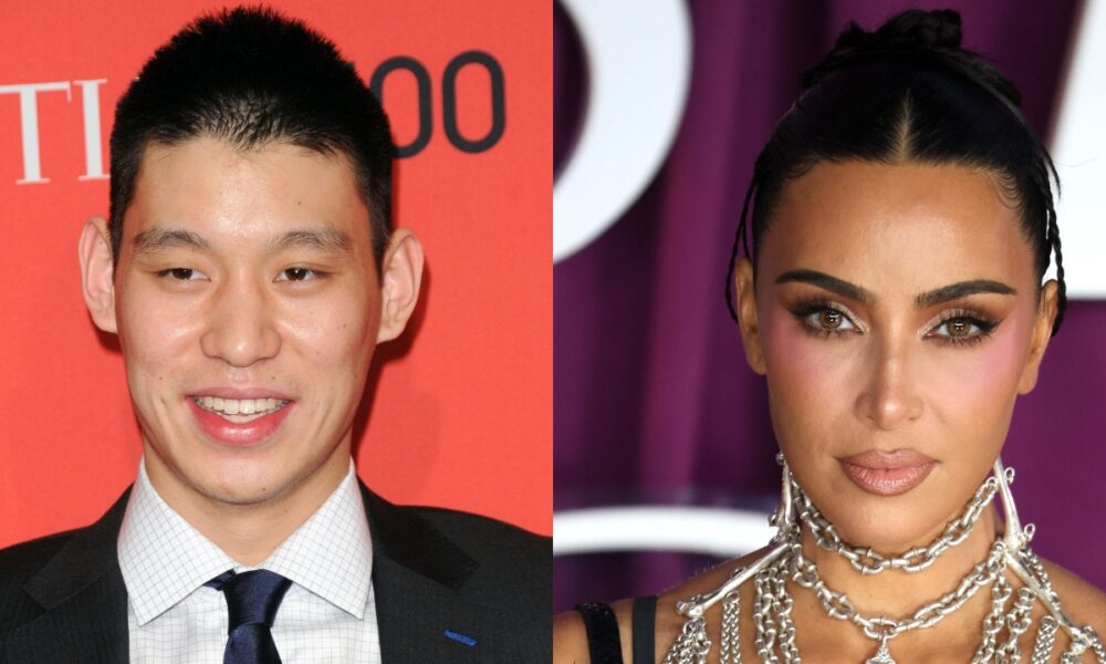 Jeremy Lin and Kim Kardashian