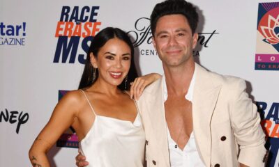Janel Parrish and Sasha Farber