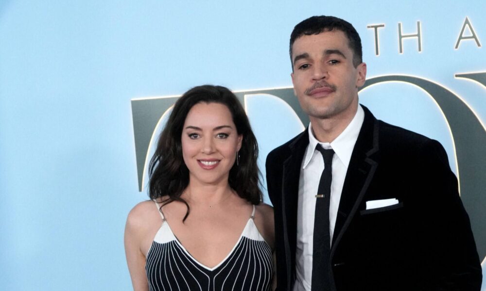 AUBREY PLAZA and CHRISTOPHER ABBOTT attend the 79th Annual Tony Awards 2026