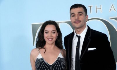 AUBREY PLAZA and CHRISTOPHER ABBOTT attend the 79th Annual Tony Awards 2026