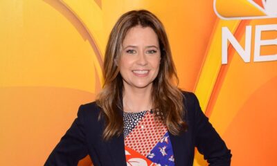 Jenna Fischer at NBC Upfront 2015 at Radio City. Credit: MEGA